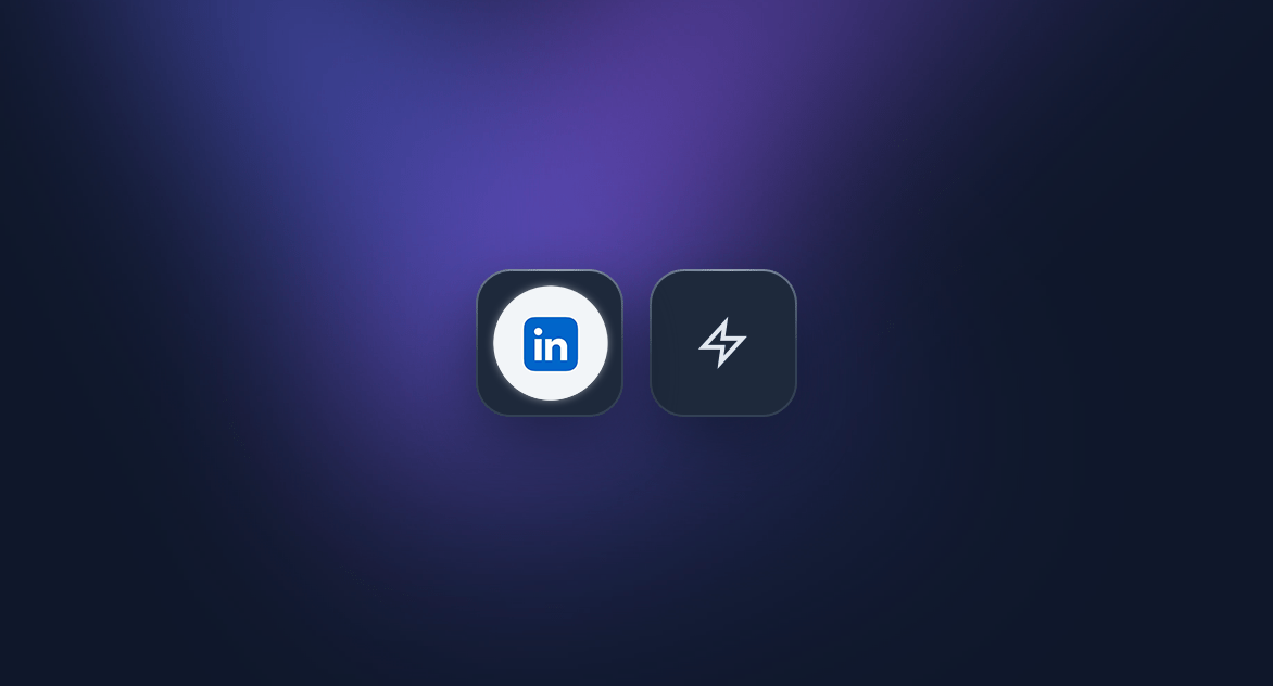 Illustration of a LinkedIn post being crafted by the Ozmoz AI agent.